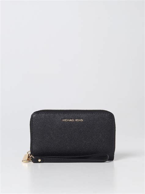 michael kors wallet black python|Michael Kors black wallet sale.